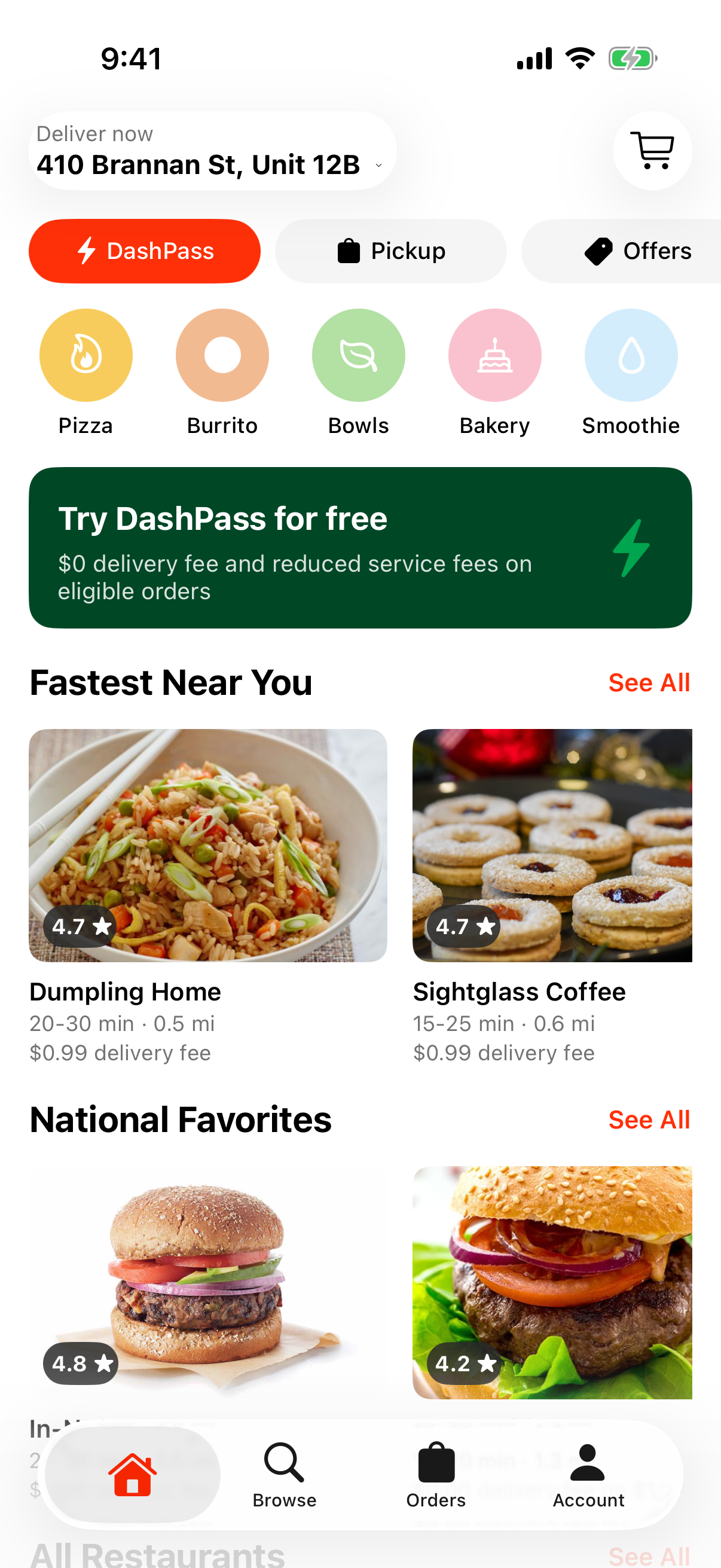 QuickBite app