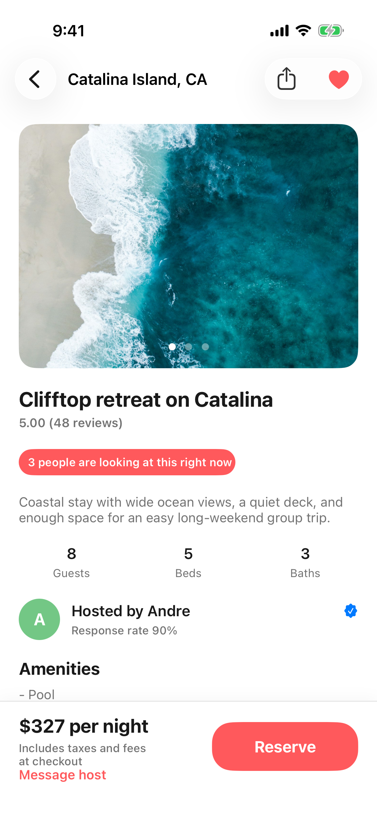 StayFinder app